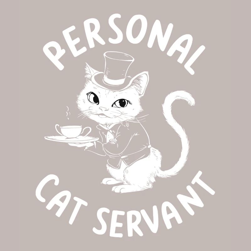 Garçon chat avec du thé