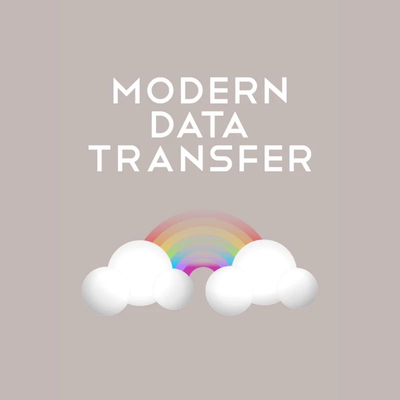 Don de l’informaticien en cloud de transfert de données modernes