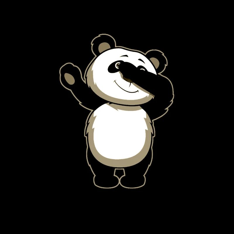 Panda Dab Funny