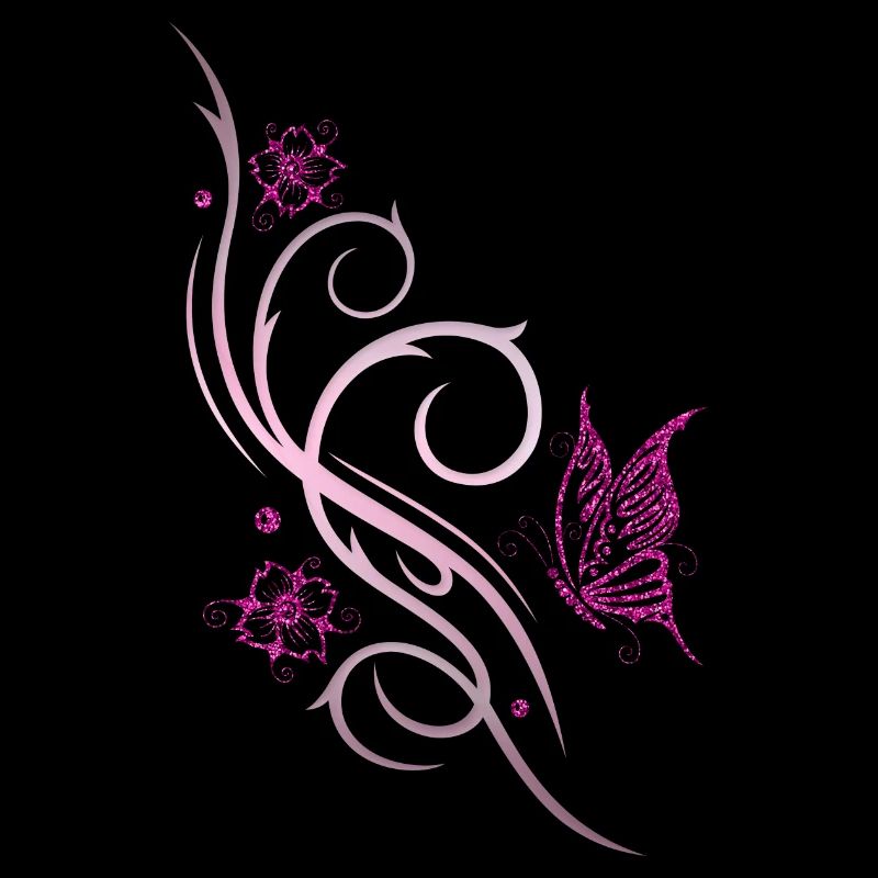 Fleurs de fleurs de cerisier papillon