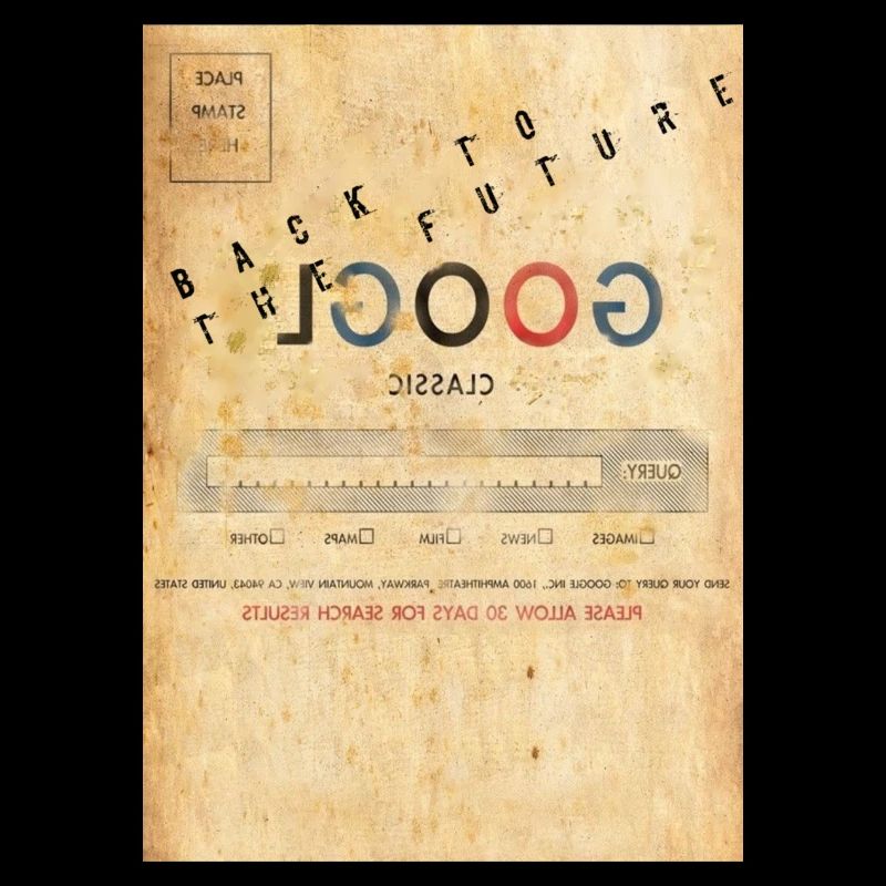 Google Back to the Future Parody