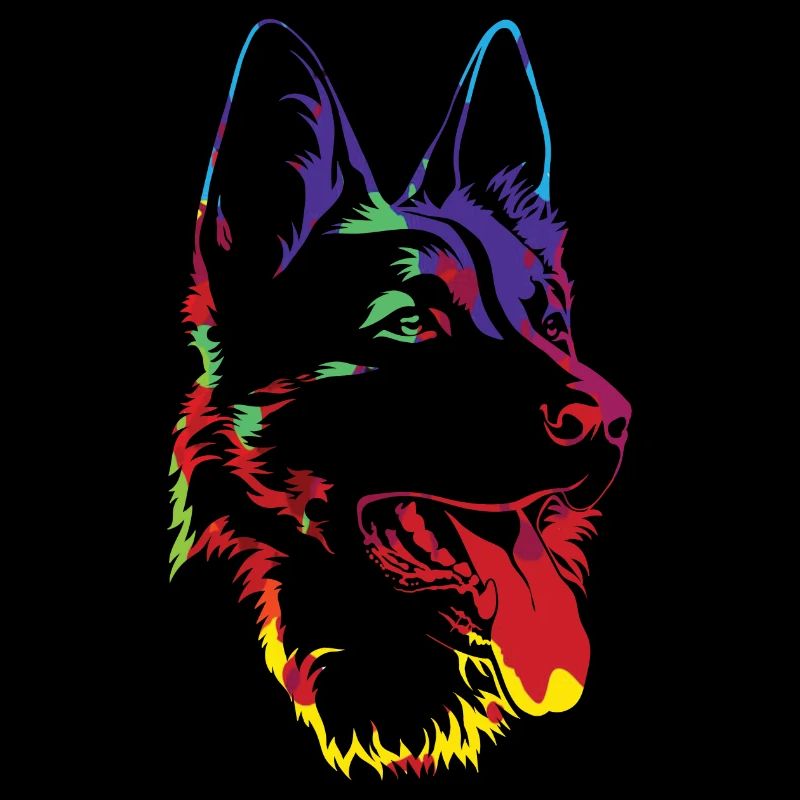 Schäferhund - deutscher Schäferhund - Geschenk