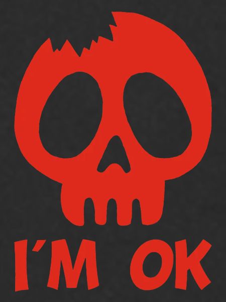 I'm fine (red)