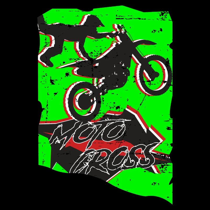 Cascade de motocross