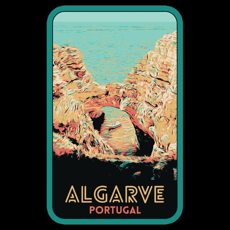 Falaises emblématiques de l'Algarve: Vue originale