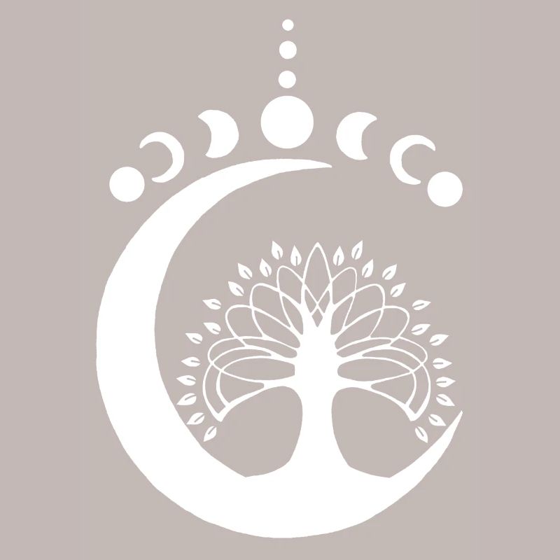 White Lunar Tree