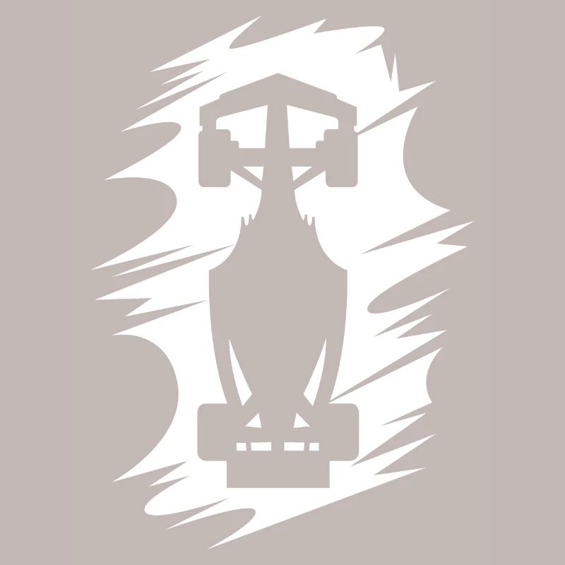 Car Formula Racing Symbol Smudge Effect Illustration