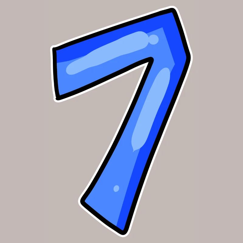 Number 7 Number