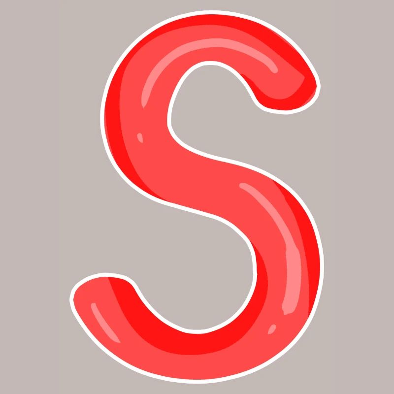 Buchstabe S Anfangsbuchstabe