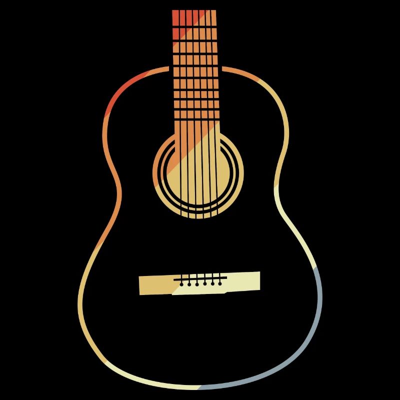 Gitarre VIntage Look