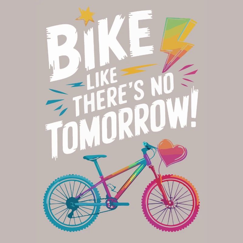 Conception de citation de motivation de vélo