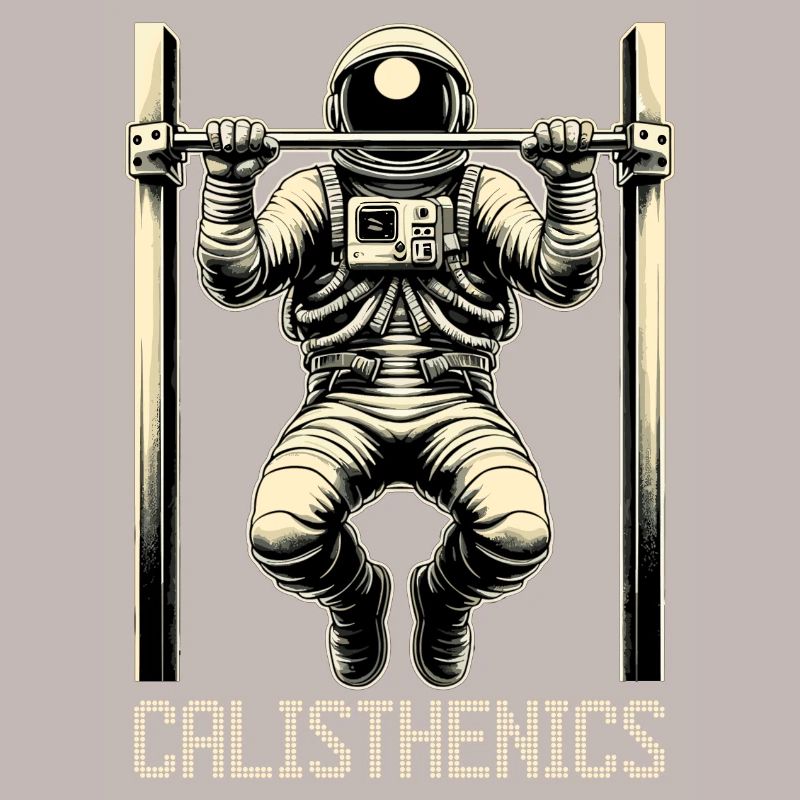 Calisthenics Astronaut Pull-ups Gift