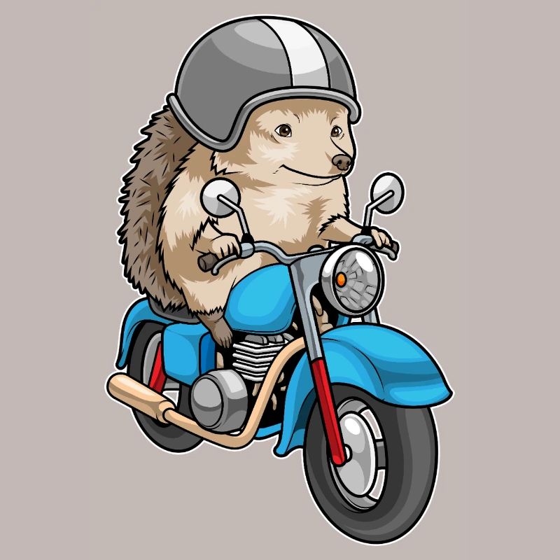 Moto hérisson