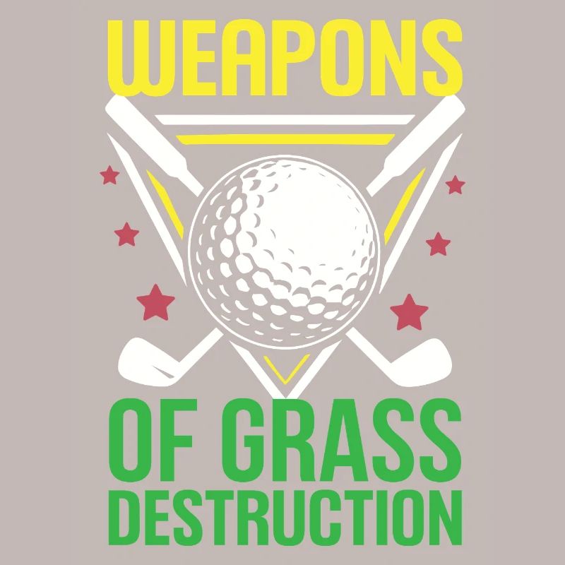 Golf - Armes de destruction de l’herbe
