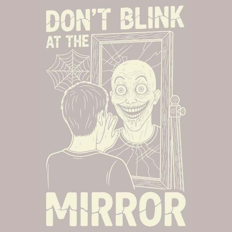 Horror Motif Mirror Image