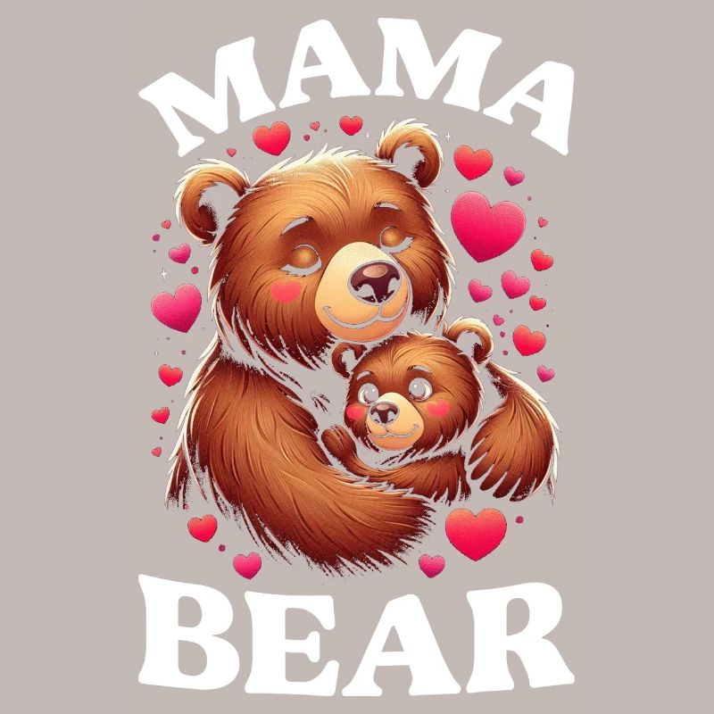 Mama Bär Muttertag Mutter Elternteil Mama Bear