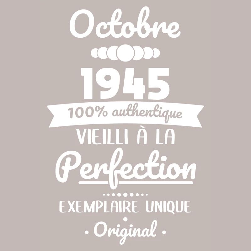 80th Birthday - October 1945 Original
