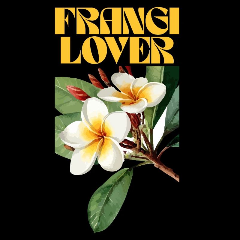 Frangipani Blume Botanisches Design