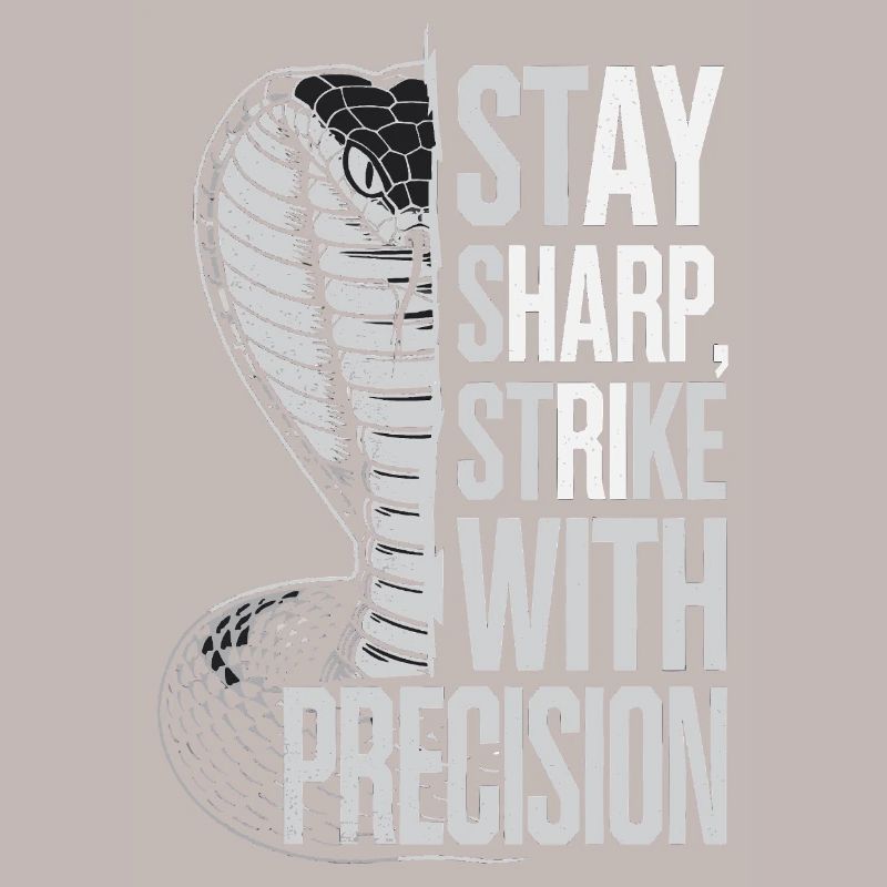 Cobra with Precision Quote
