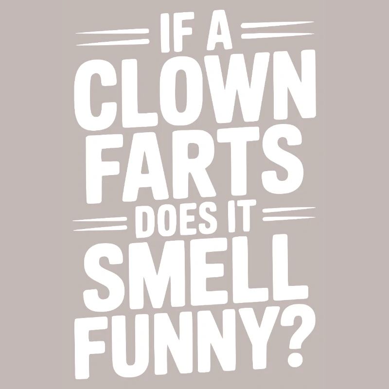 Wenn ein Clown, riecht das komisch?