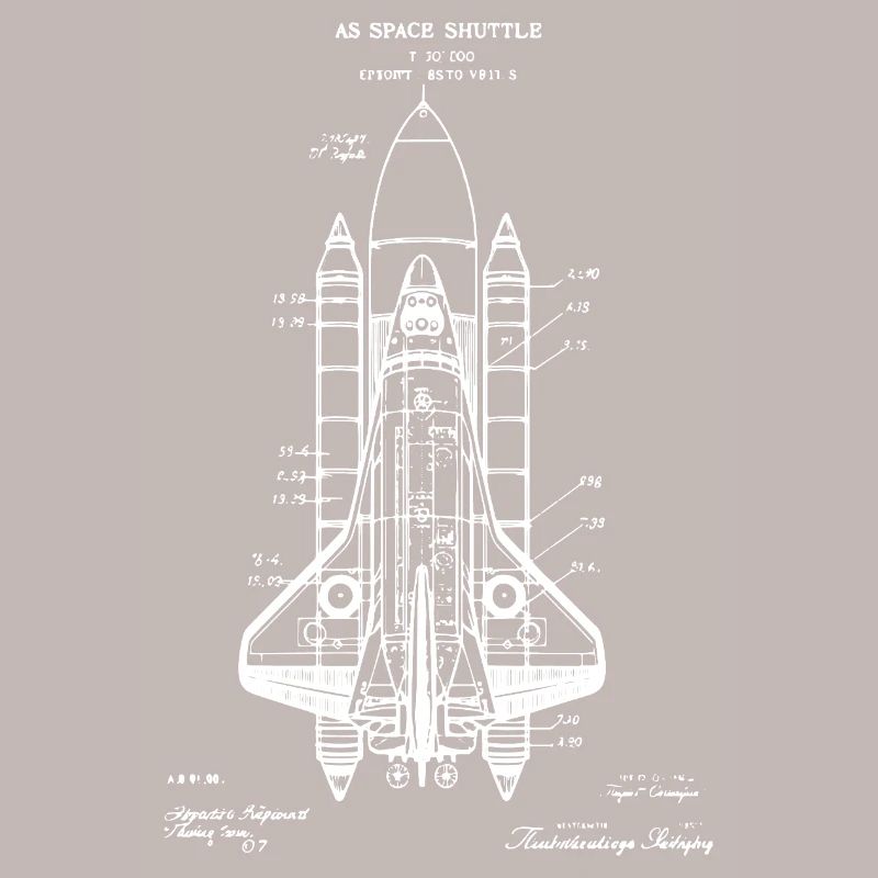 Plan de la navette spatiale