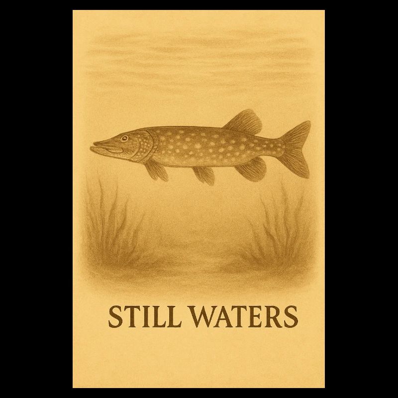 Illustration des poissons des eaux calmes