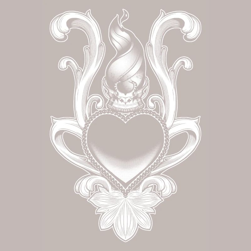 The Queen's Heart V.2 - Black version