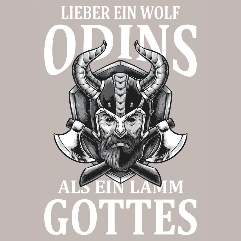 Lieber Ein Wolf Odins Als Ein Lamm Gottes Wikinger