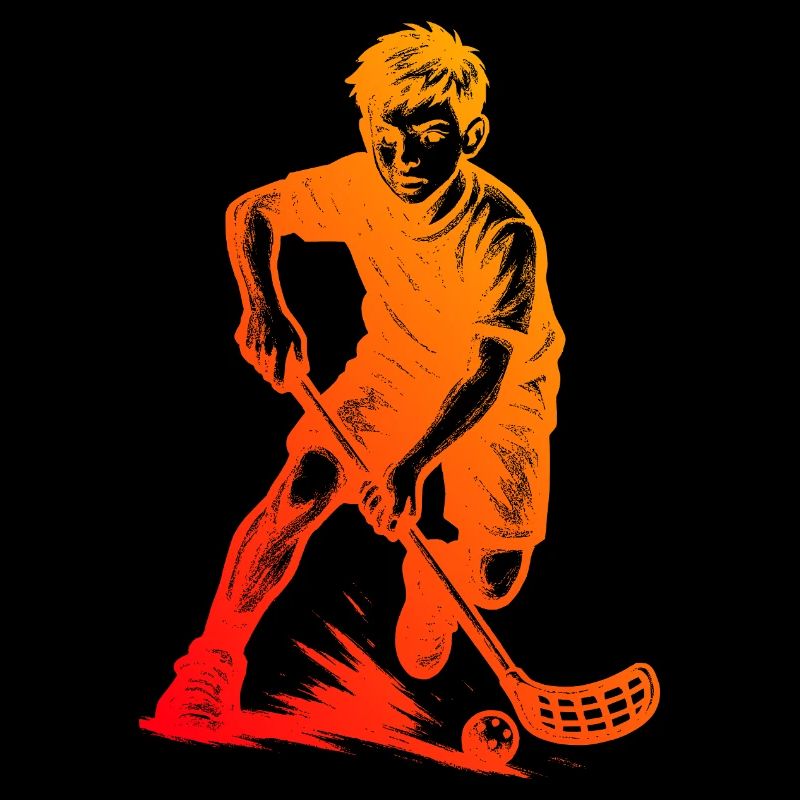 Clear floorball motif for every day