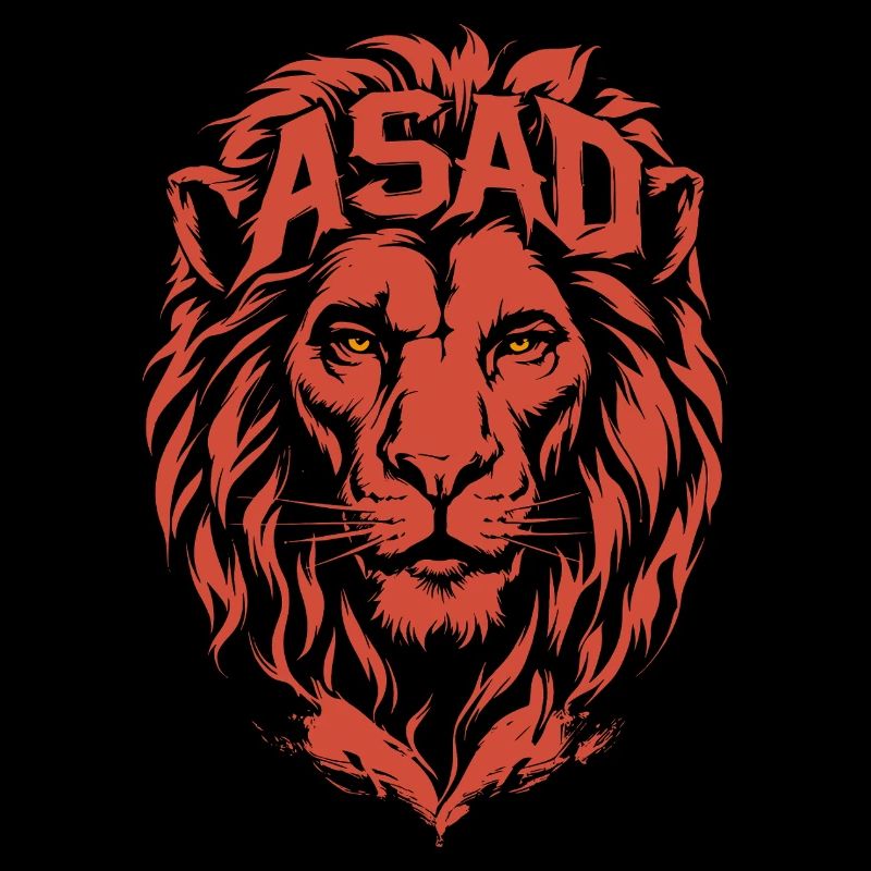 Roter Löwe ASAD Imperious Head