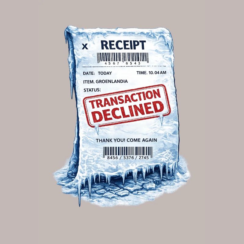 Reçu gelé : Transaction refusée