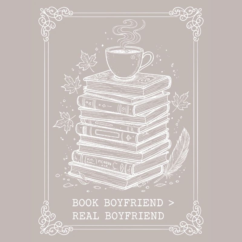 Book Boyfriend Book Stack