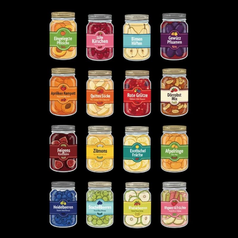 Un fruit dans un bocal