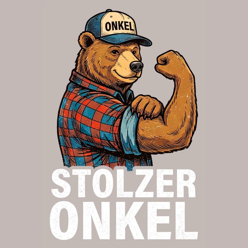 Stolzer Onkel Bär