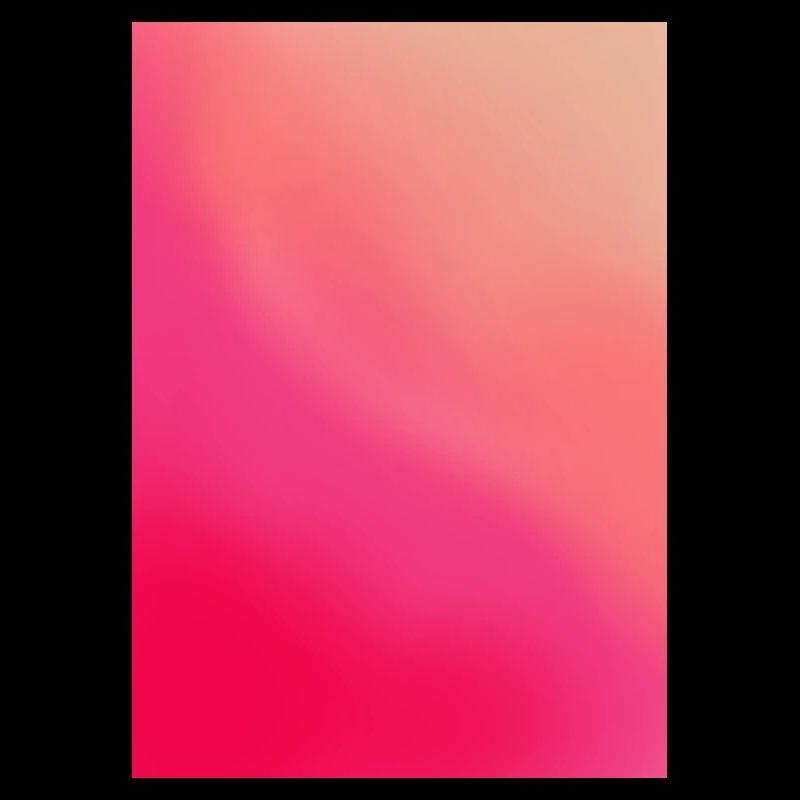 Gradient - Waves pink red customizable