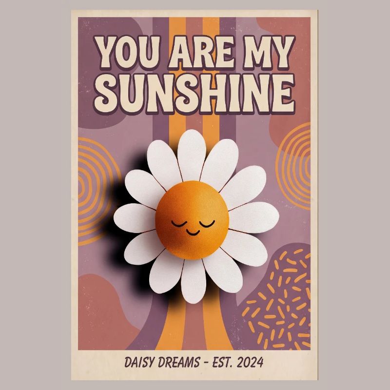 Tu es mon rayon de soleil Pop Art