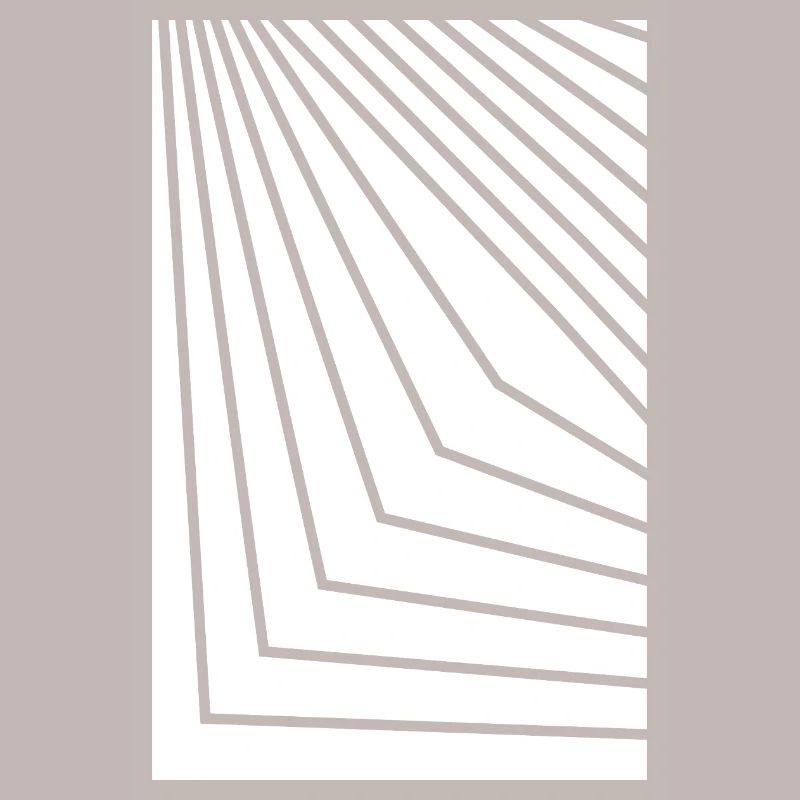 Angular Concentric Lines