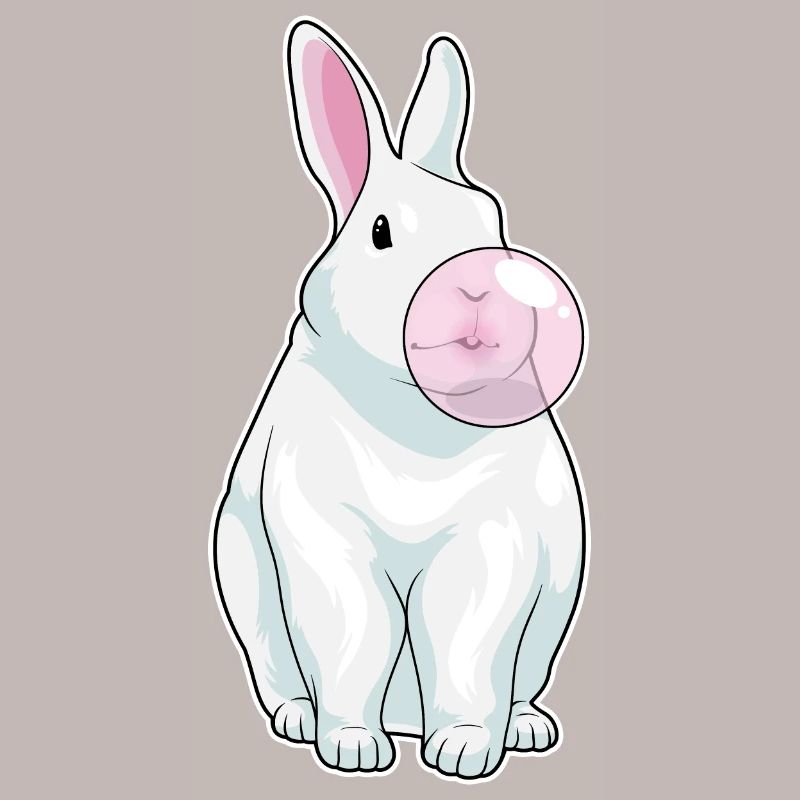 Rabbit Chewing Gum
