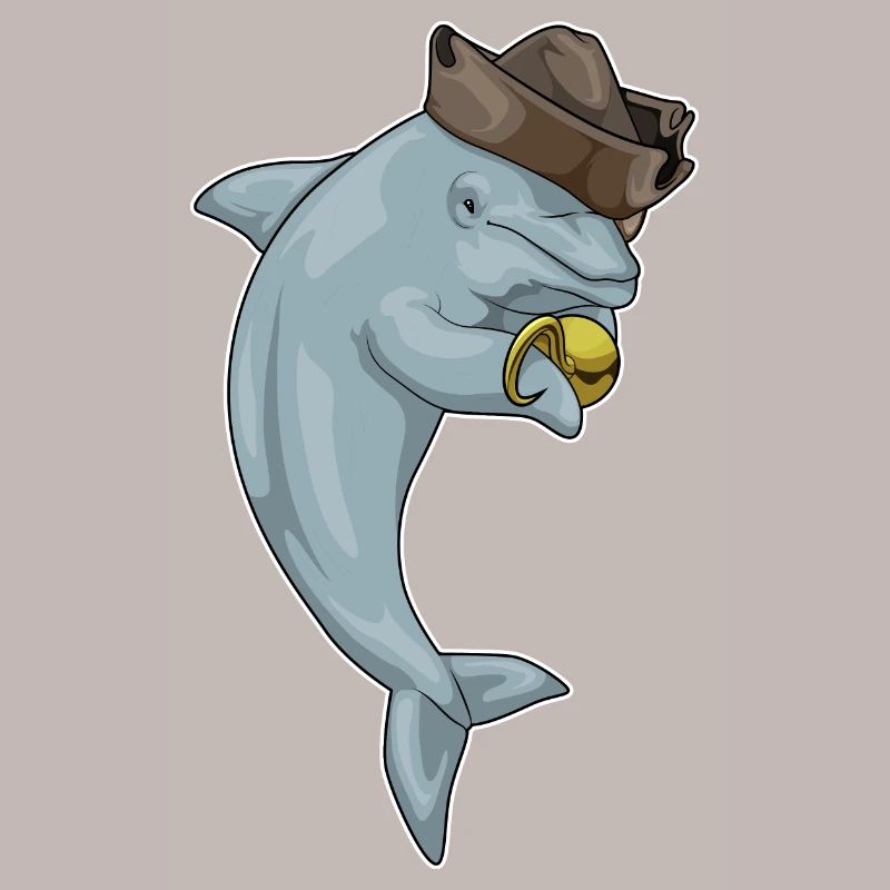 Dolphin Pirate Crochet Main