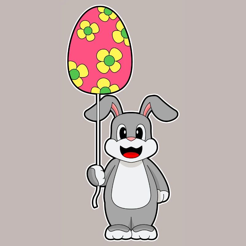 Bunny Easter Balloon