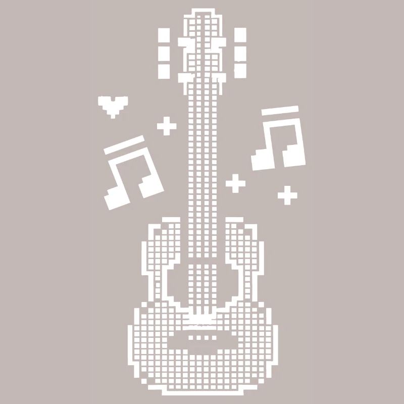 Ukulélé Pixel Art