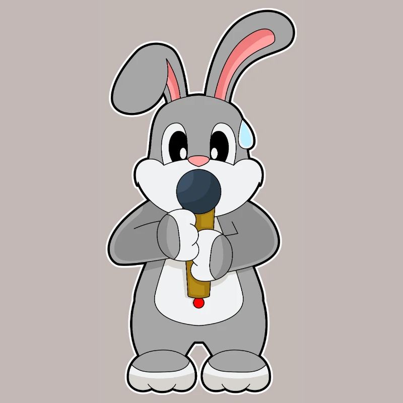 Chant Microphone Bunny Singer