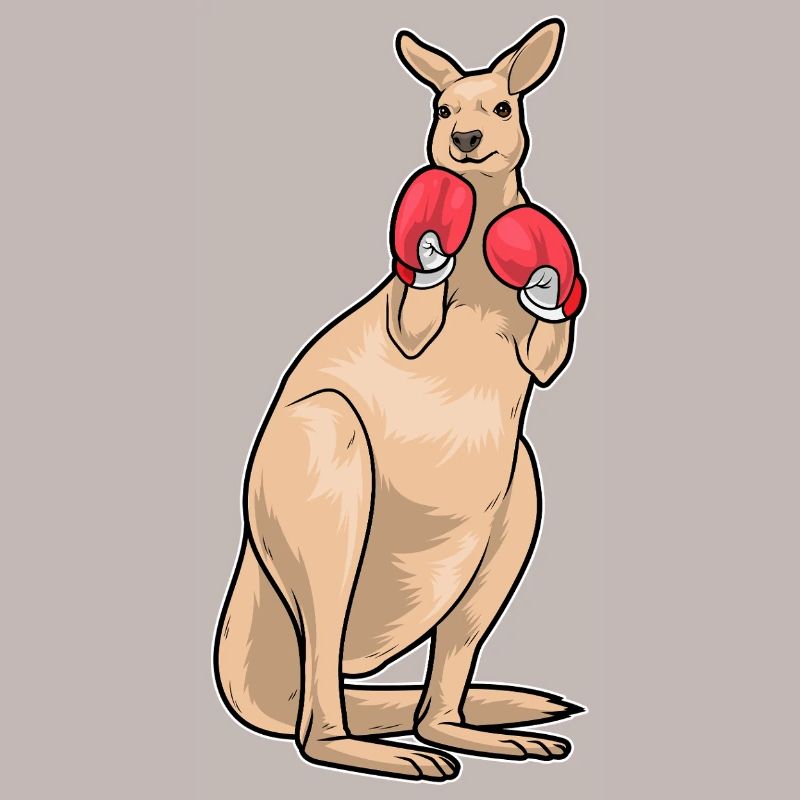 Kangaroo Boxer Boxer Gants de boxe