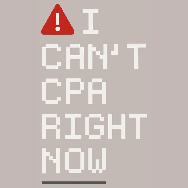 Accounting student cpa in training excel jokes