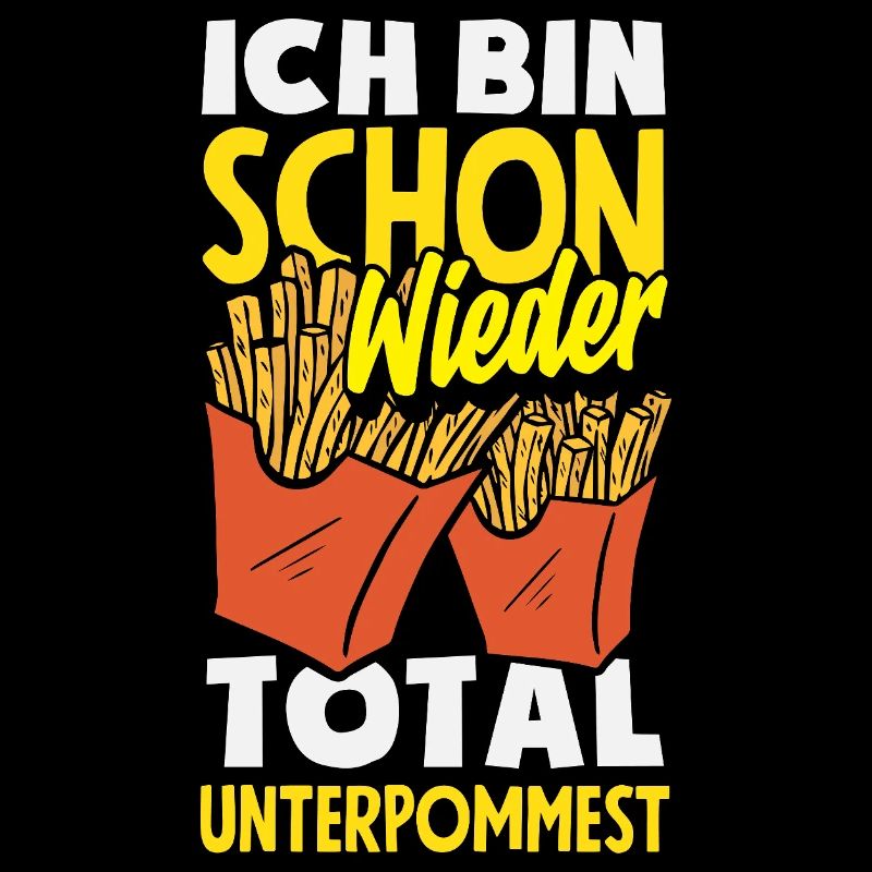 Totally underpommest encore une fois – blague sur les frites