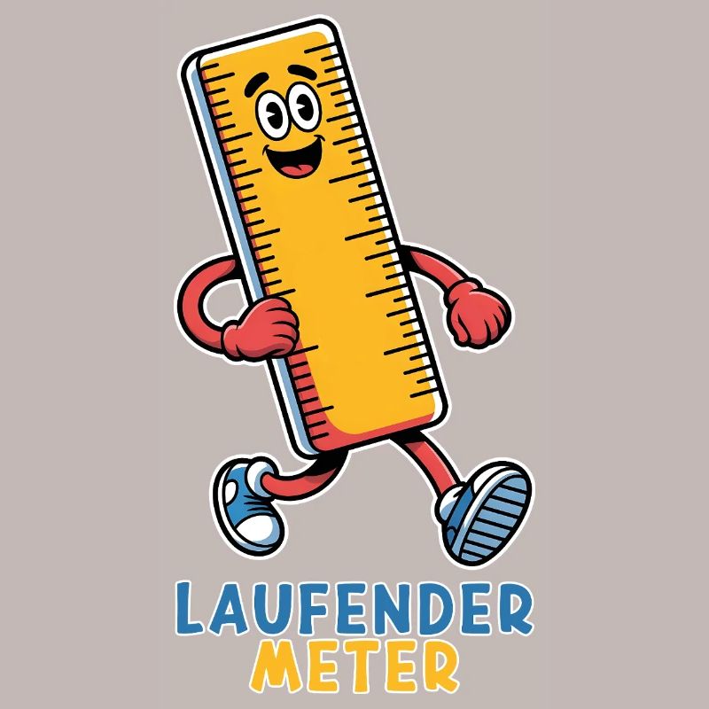 Running Meter Small Funny Dwarf Nickname