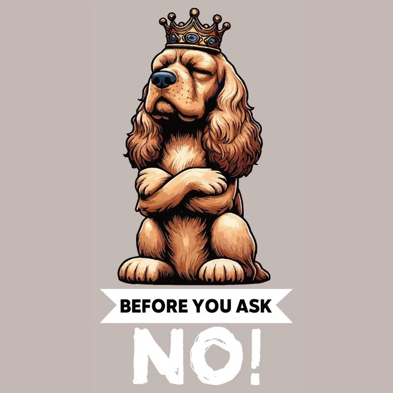 Before You Ask Cocker Spaniel Cockerhund