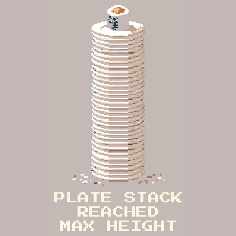 Plate Stack Maximum | Running Sushi
