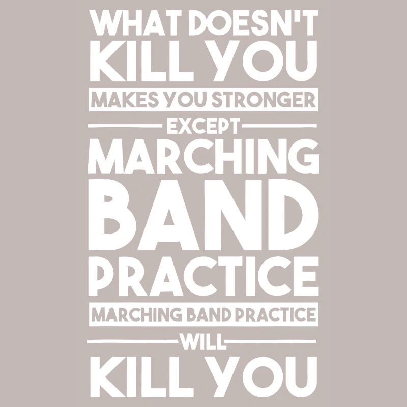 Marching Band Practice Satire