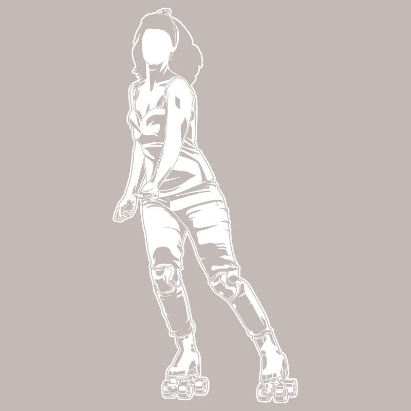 Roller Skater Mädchen